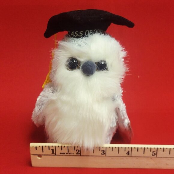 Ty Beanie Baby Class of 2004 The Owl Plush Toy Stuffed Animal - Picture 9 of 13